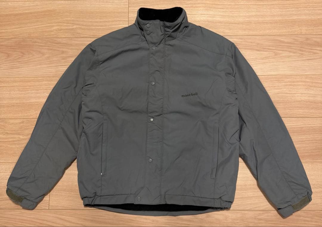 日本製 mont-bell モンベル ポーラテック ナイロン フリース M