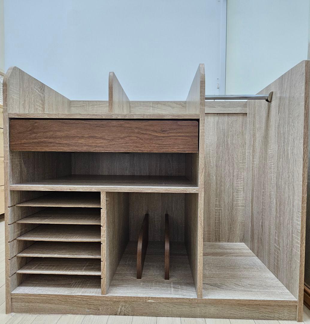 Cacao ランドセルラック おしゃれ 収納 棚 幅93cm ワイド 木製