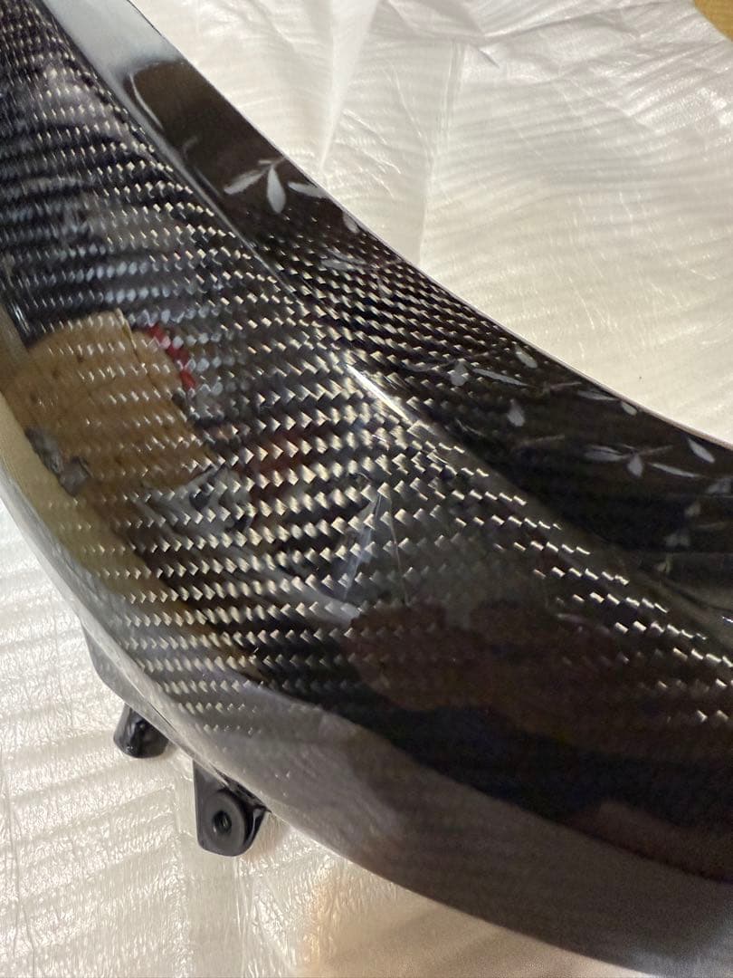 スピードラ　SSK ドライカーボンラムエアダクトカバー　H2 SX用