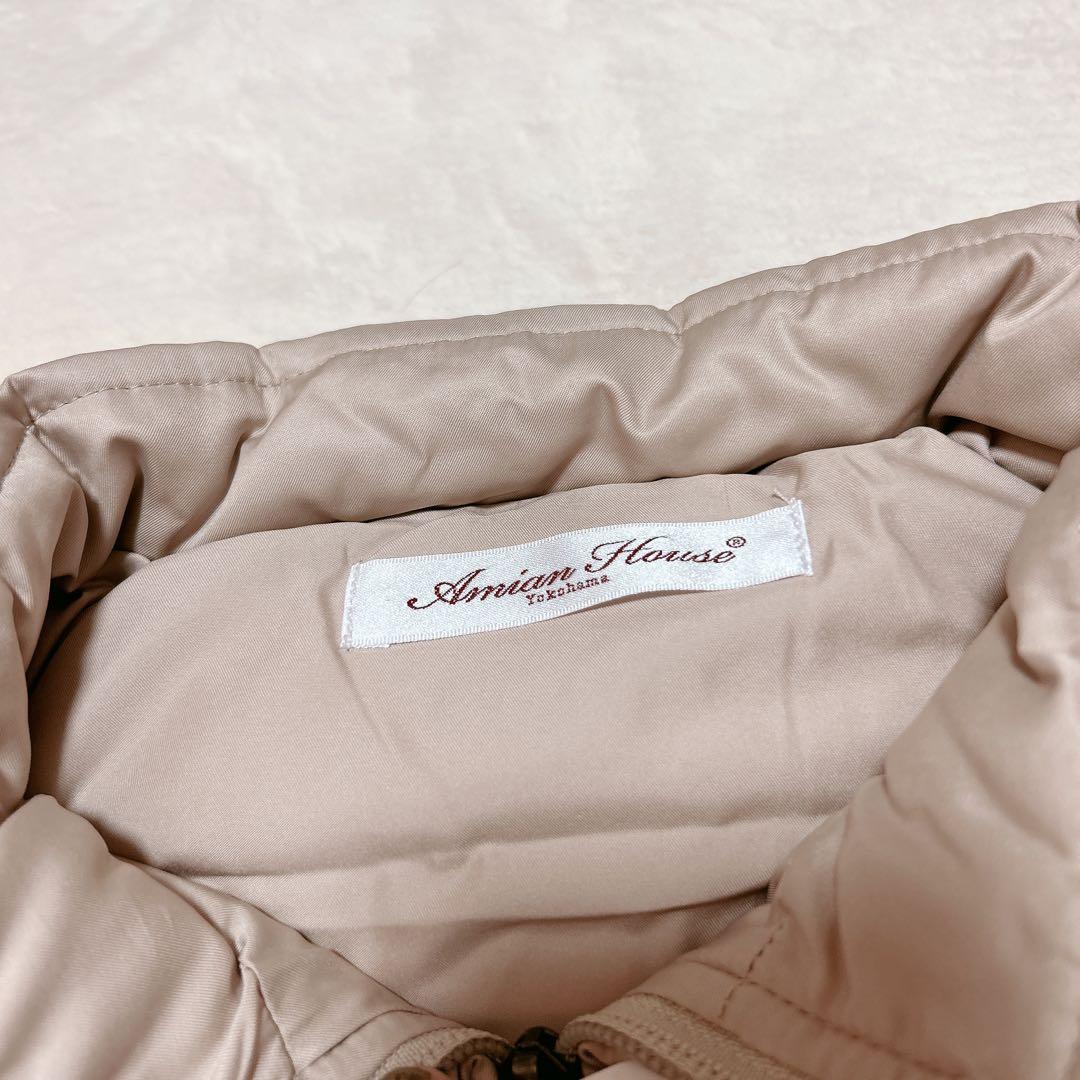 新品未使用タグ付き アミアンハウス ショート丈ダウン 2way フェザー