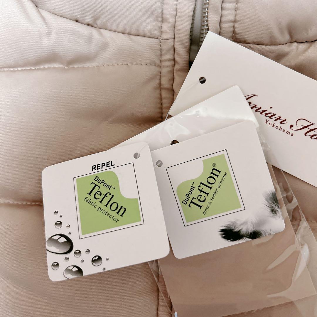 新品未使用タグ付き アミアンハウス ショート丈ダウン 2way フェザー