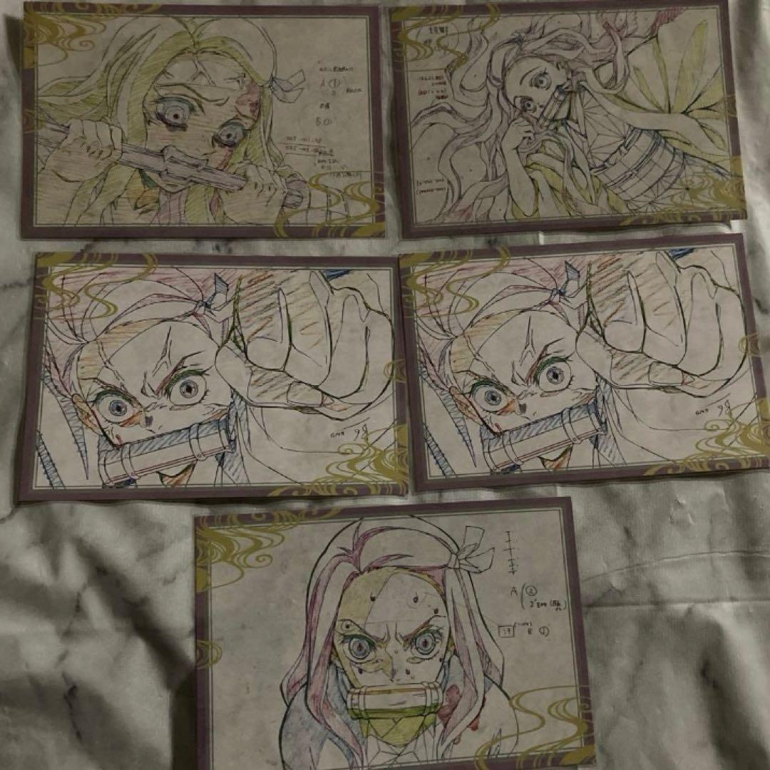 鬼滅の刃 禰豆子 立志編 おすそ分けポストカード セット