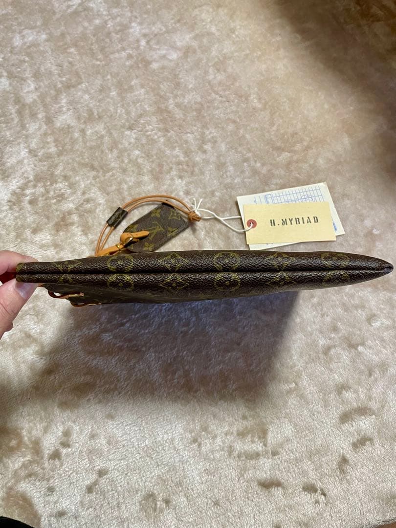 ◾️新品未使用　h.myriad 巾着ポーチ　ショルダーポーチ