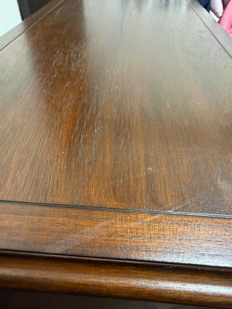 アンティーク調木製ダークブラウンチェスト