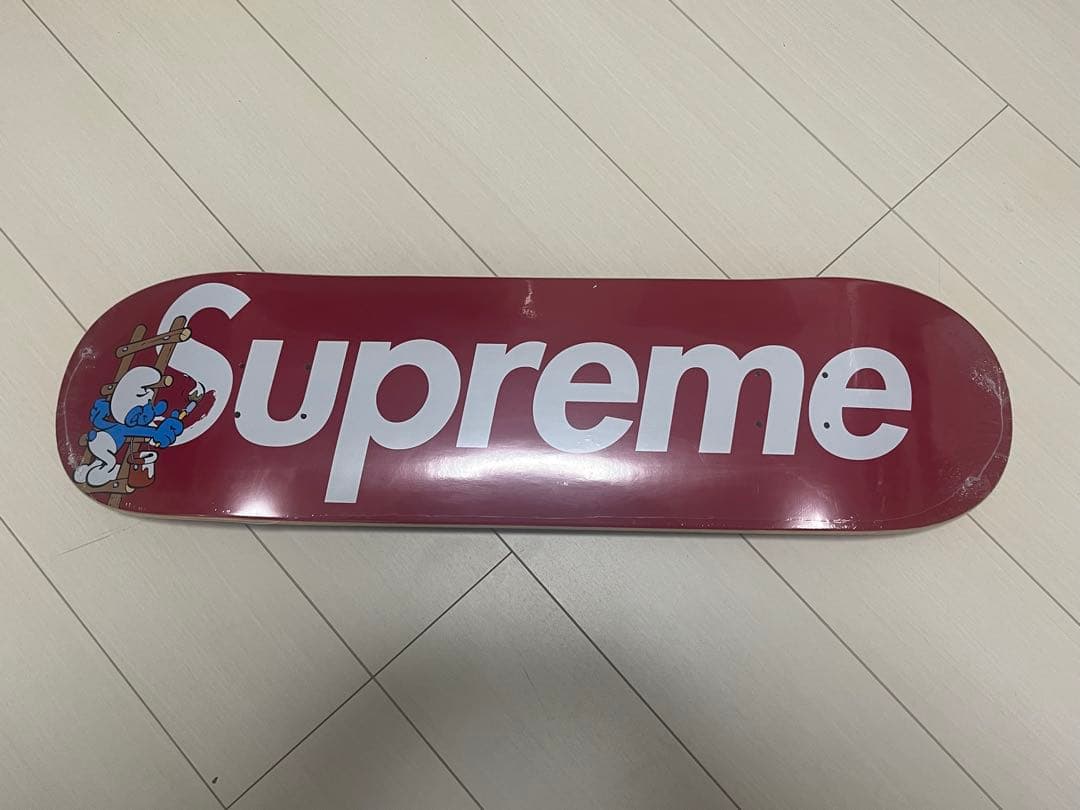 新品未使用 Supreme Smurfs Skateboard
