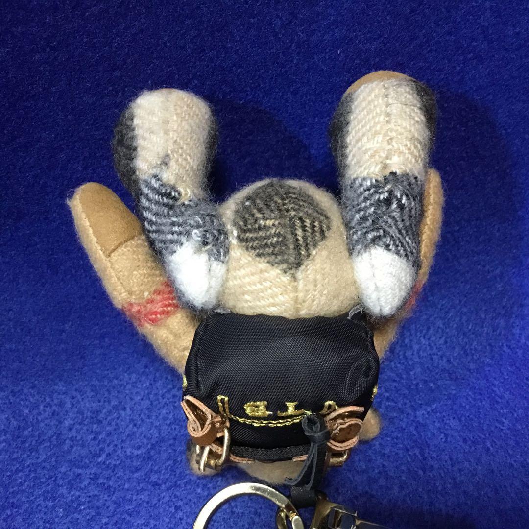 バーバリー テディベアチャーム　トーマスベア　リュック付き