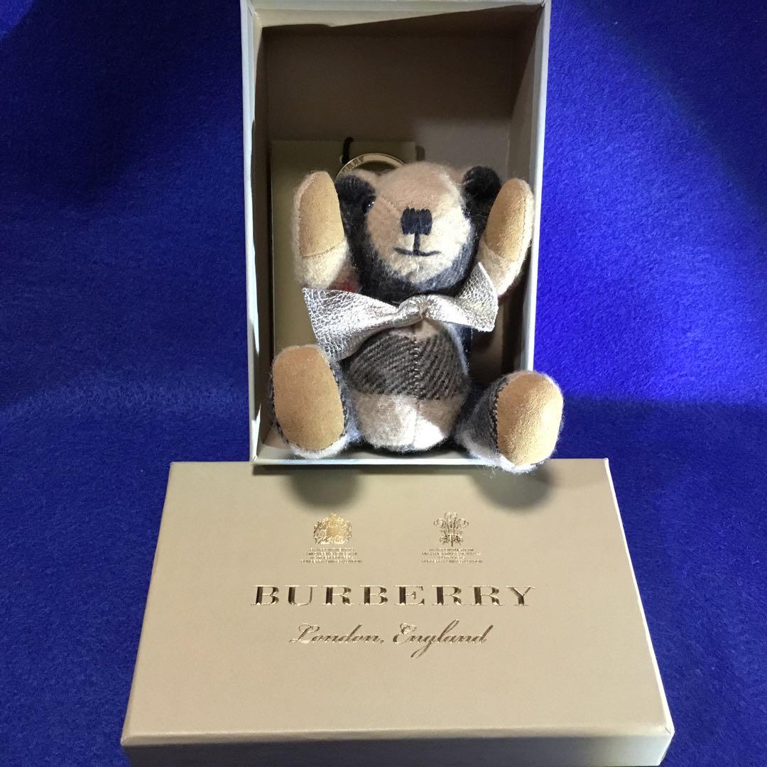 バーバリー テディベアチャーム　トーマスベア　リュック付き