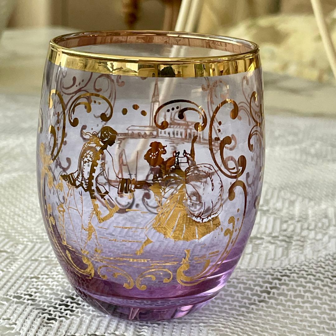 r207 チェコ ボヘミアガラス デキャンタ・グラス6点セット