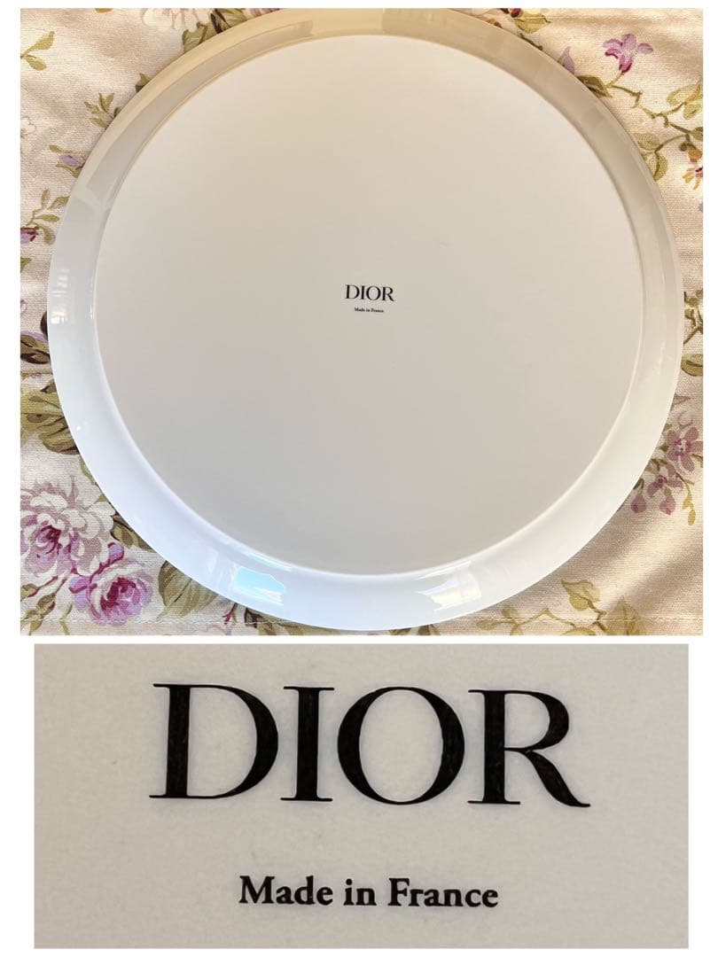 【希少品】DIOR★ニューリリーオブザバレー★ディープラウンドプラッター