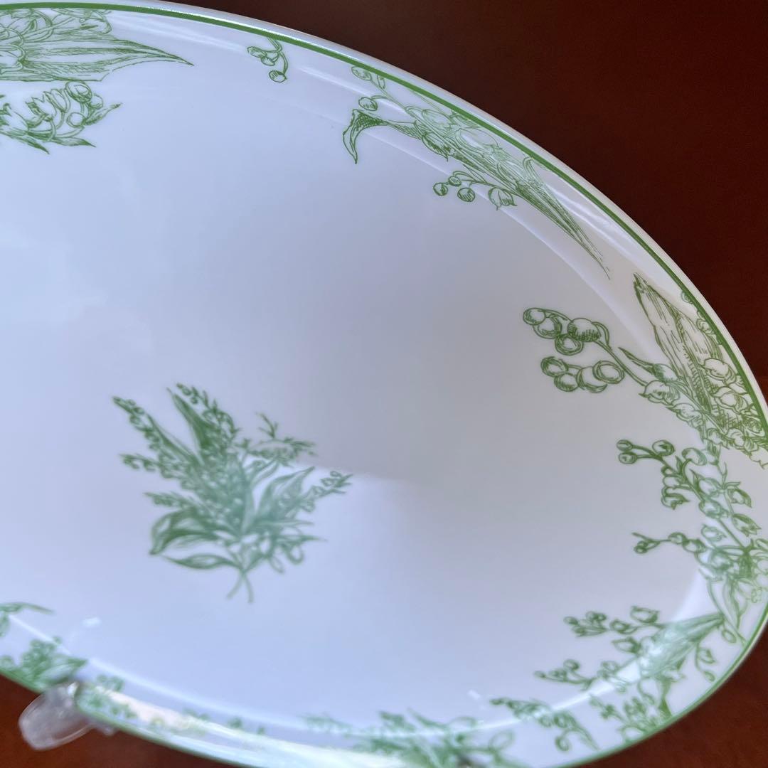 【希少品】DIOR★ニューリリーオブザバレー★ディープラウンドプラッター