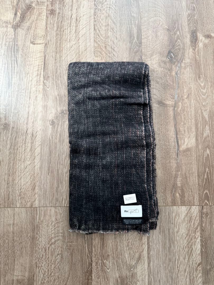 小物 RePLAY HIGH-END YAK WOOL FRINGE STOLE