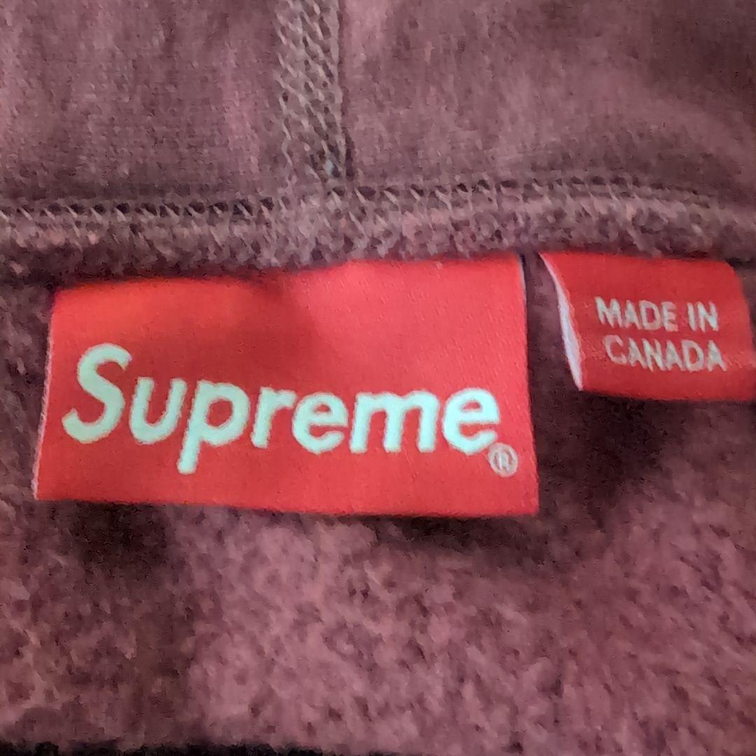 トップス Supreme Box Logo Hooded Sweatshirt Plum