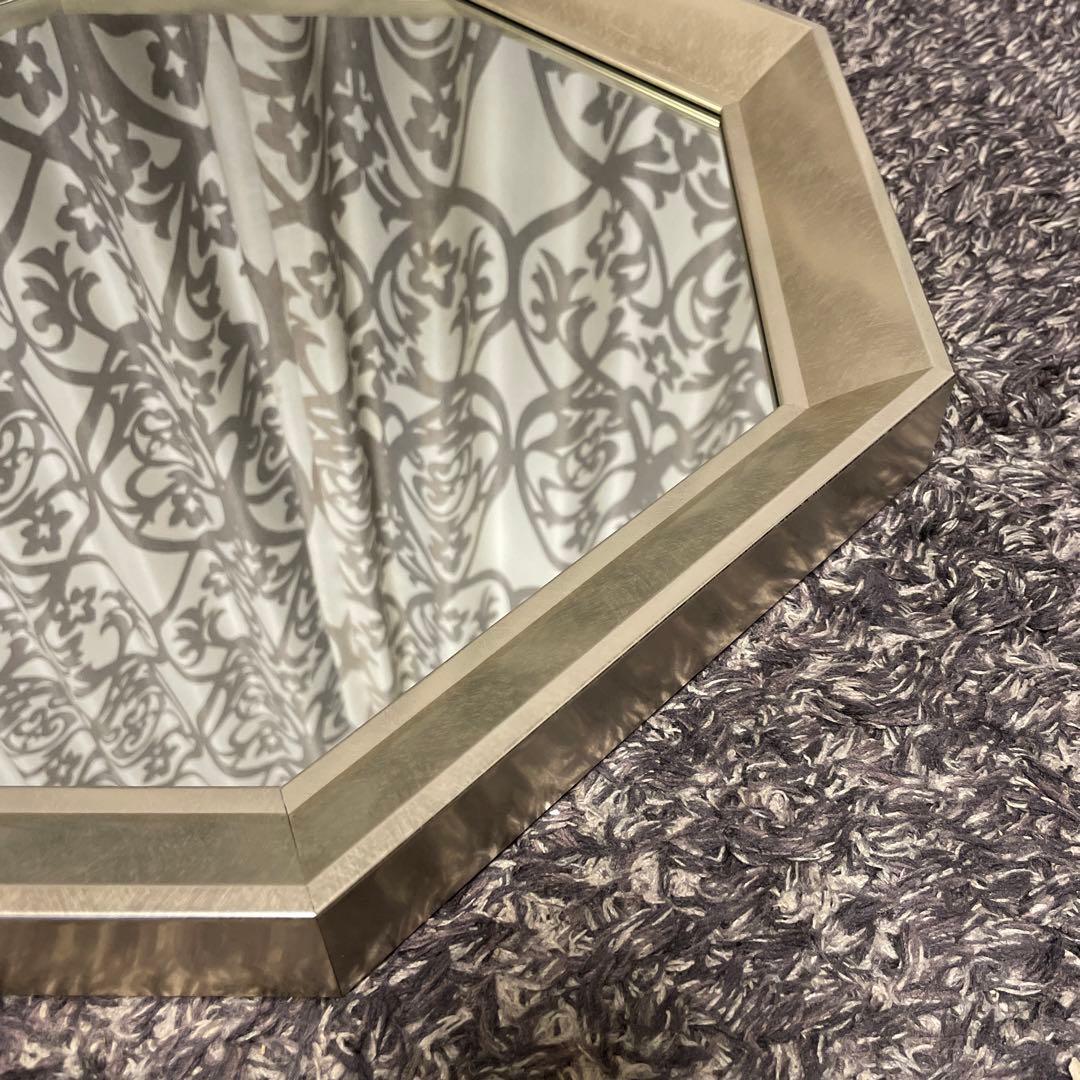 ZARAホーム　八角　壁掛け鏡