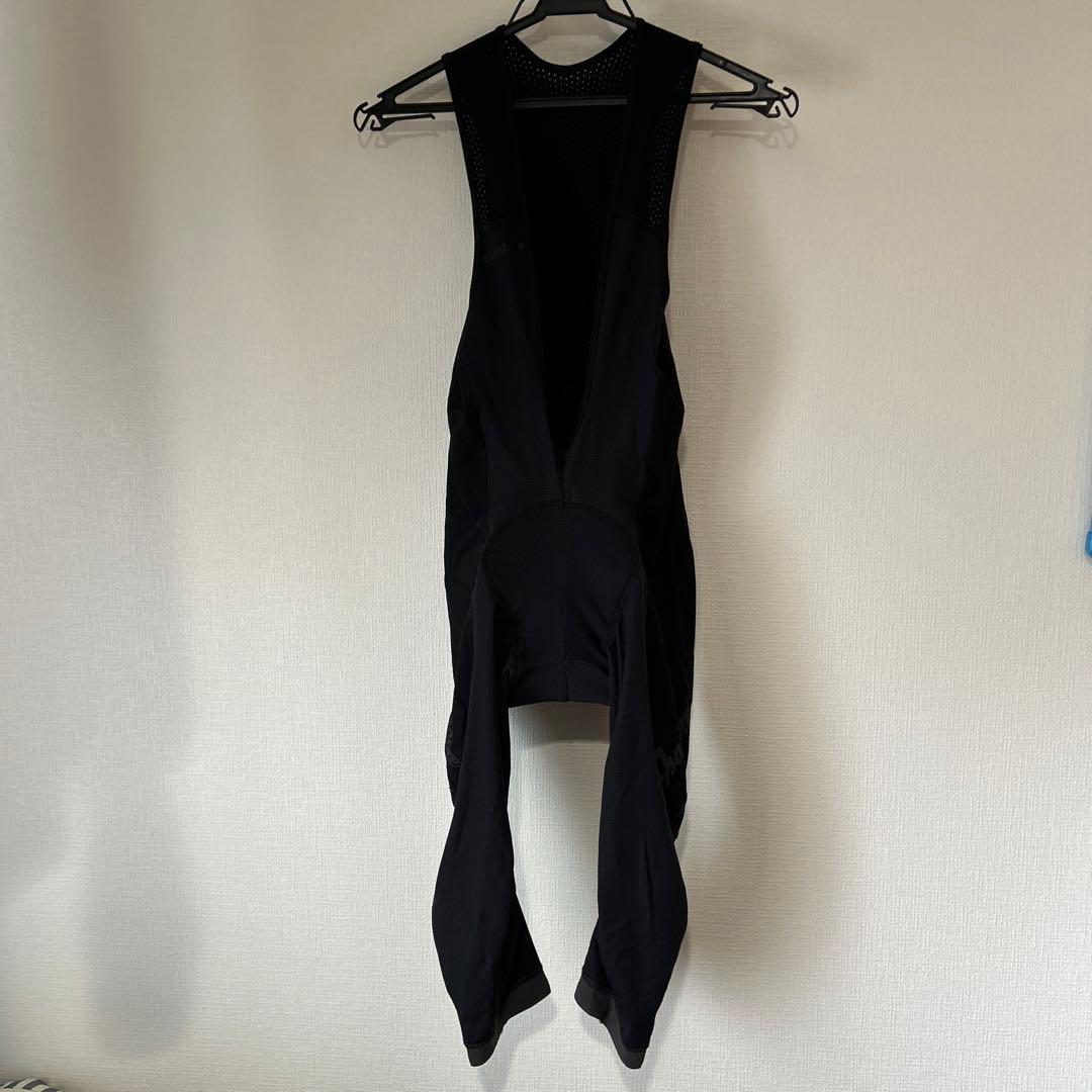 Isadore ブラック ビブタイツクロップド丈　XS
