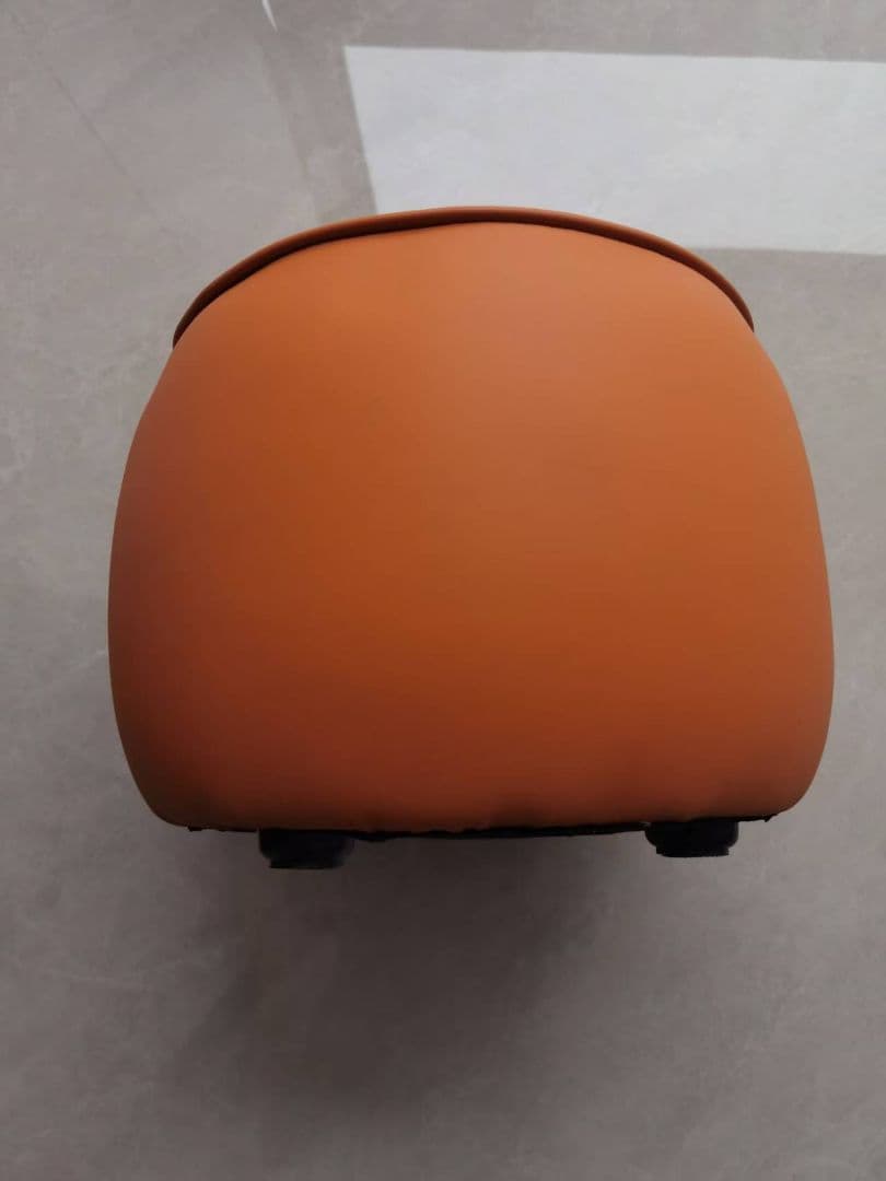 ブラウン合成皮革スツール