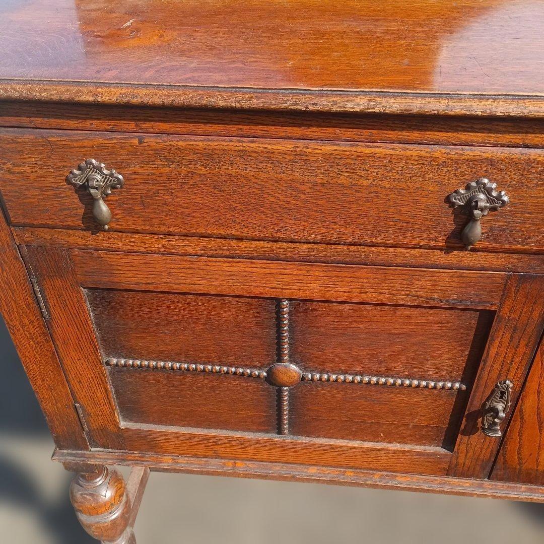 5109）ヴィンテージ　ミラーバックサイドボード