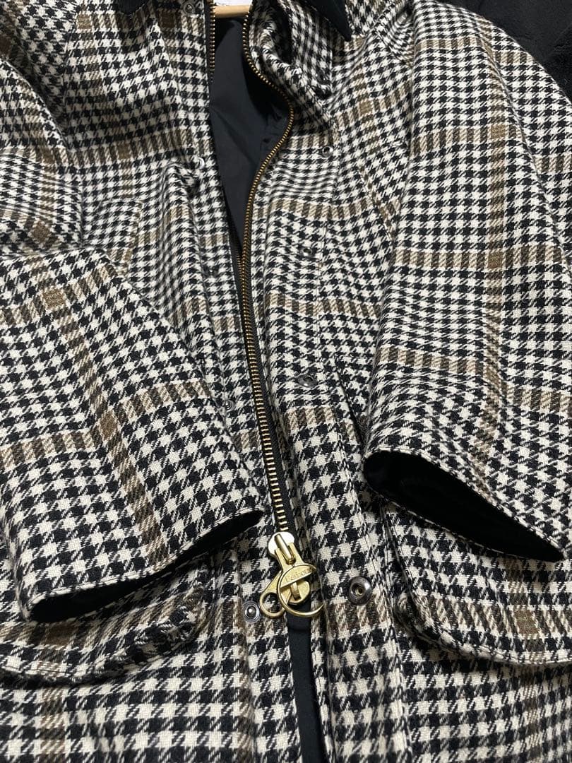 【専用】Barbour × BEAMS F 別注 ハウンドトゥース バブアー