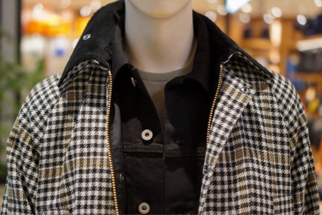 【専用】Barbour × BEAMS F 別注 ハウンドトゥース バブアー