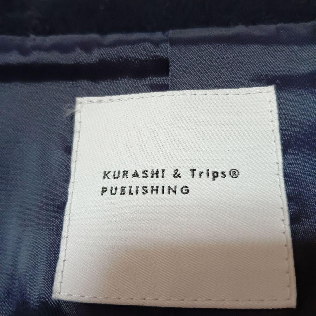 定価3万　北欧暮らしの道具展　「アレンジ襟のかろやか」チェスターコート