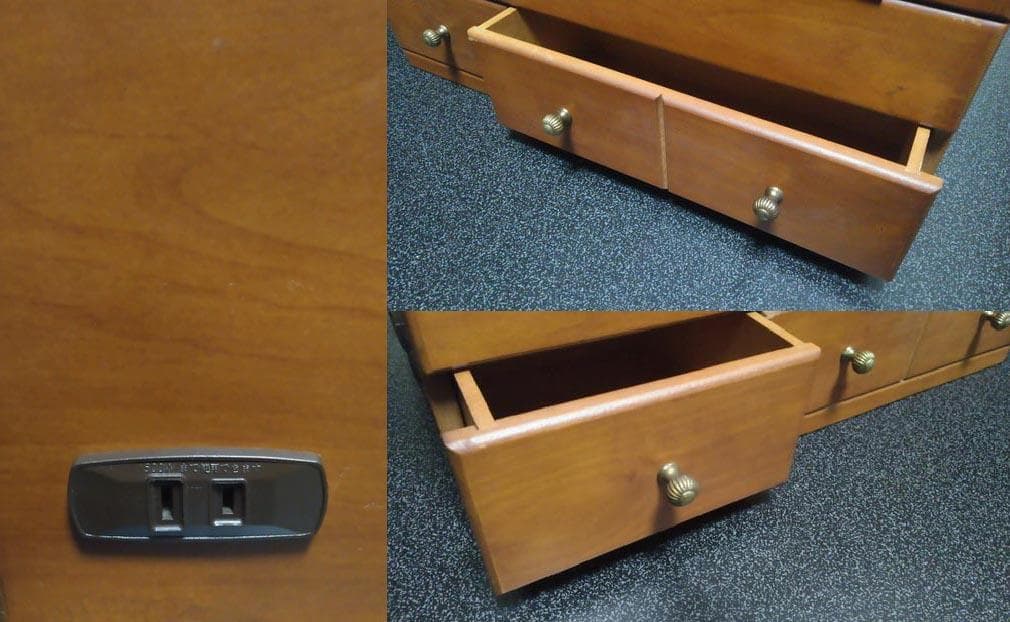 ☆持ち運びができるミニドレッサー☆小さな鏡台☆