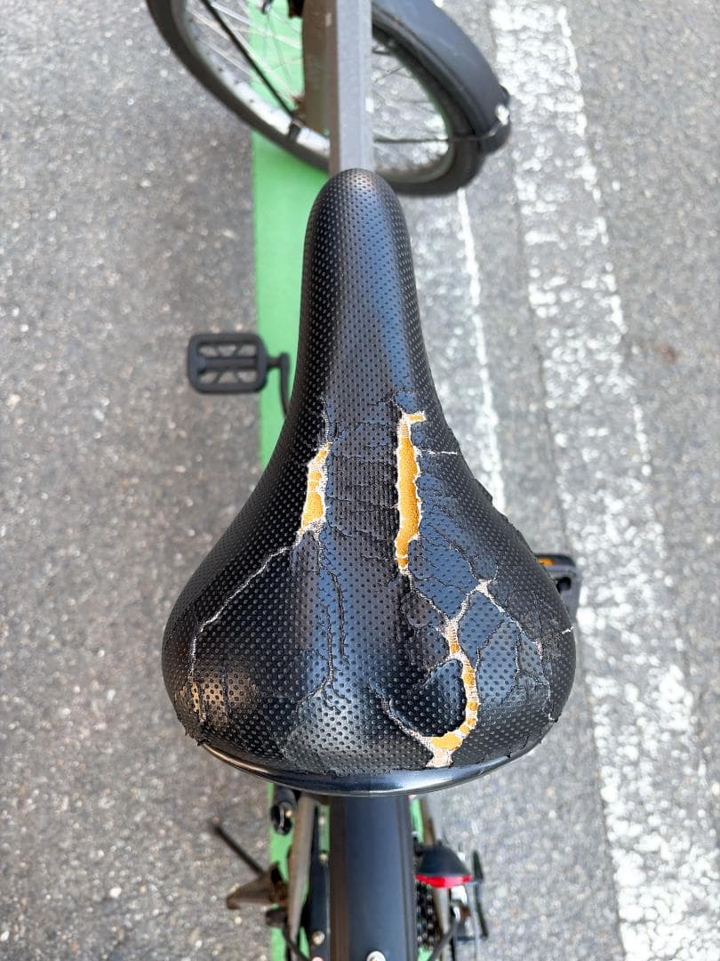 大阪京都限定 JEEP ジープ 折り畳み自転車 JE-206GRS ミニベロ