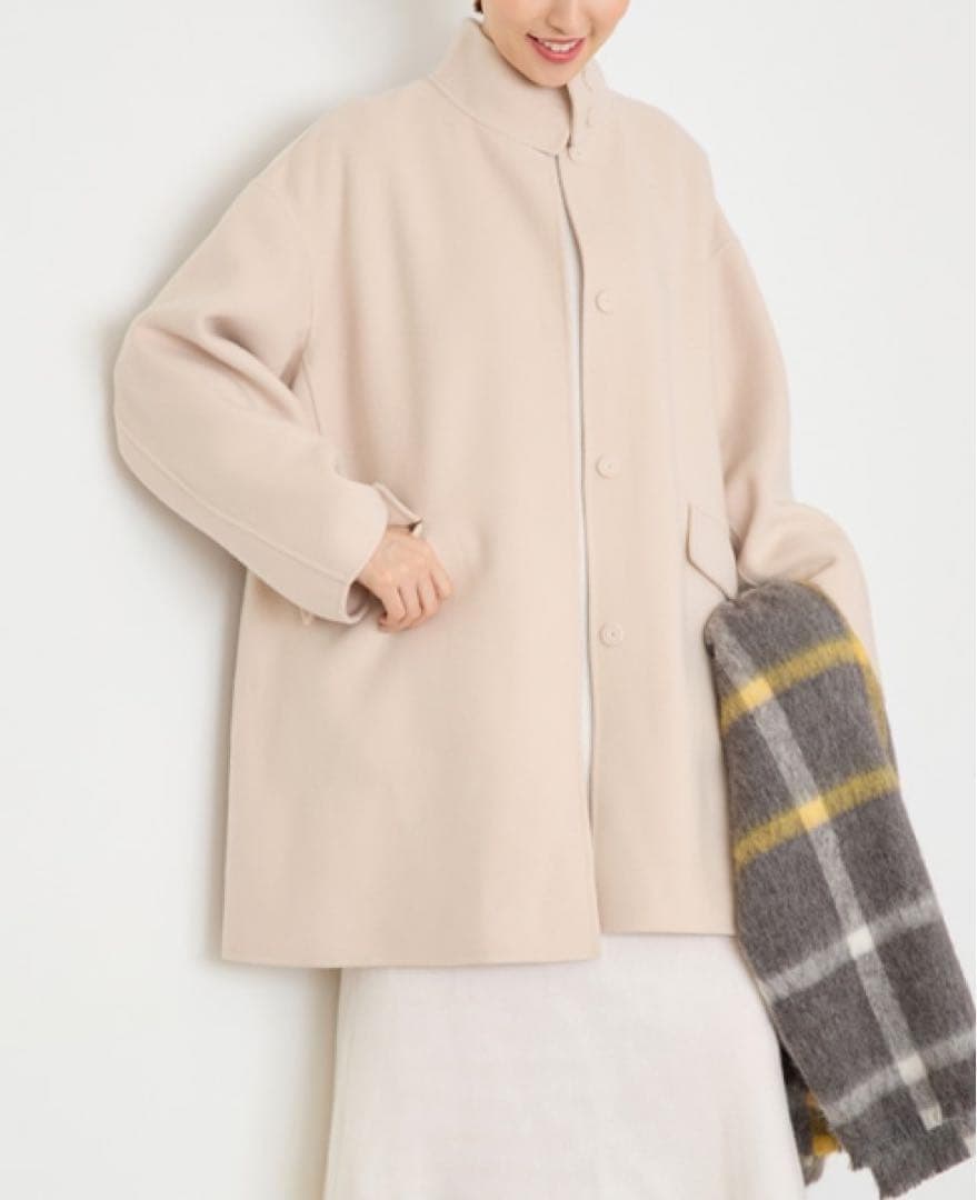 完売品 25AW 新品タグ付 マルティニーク ダブルクロステントリバーコート