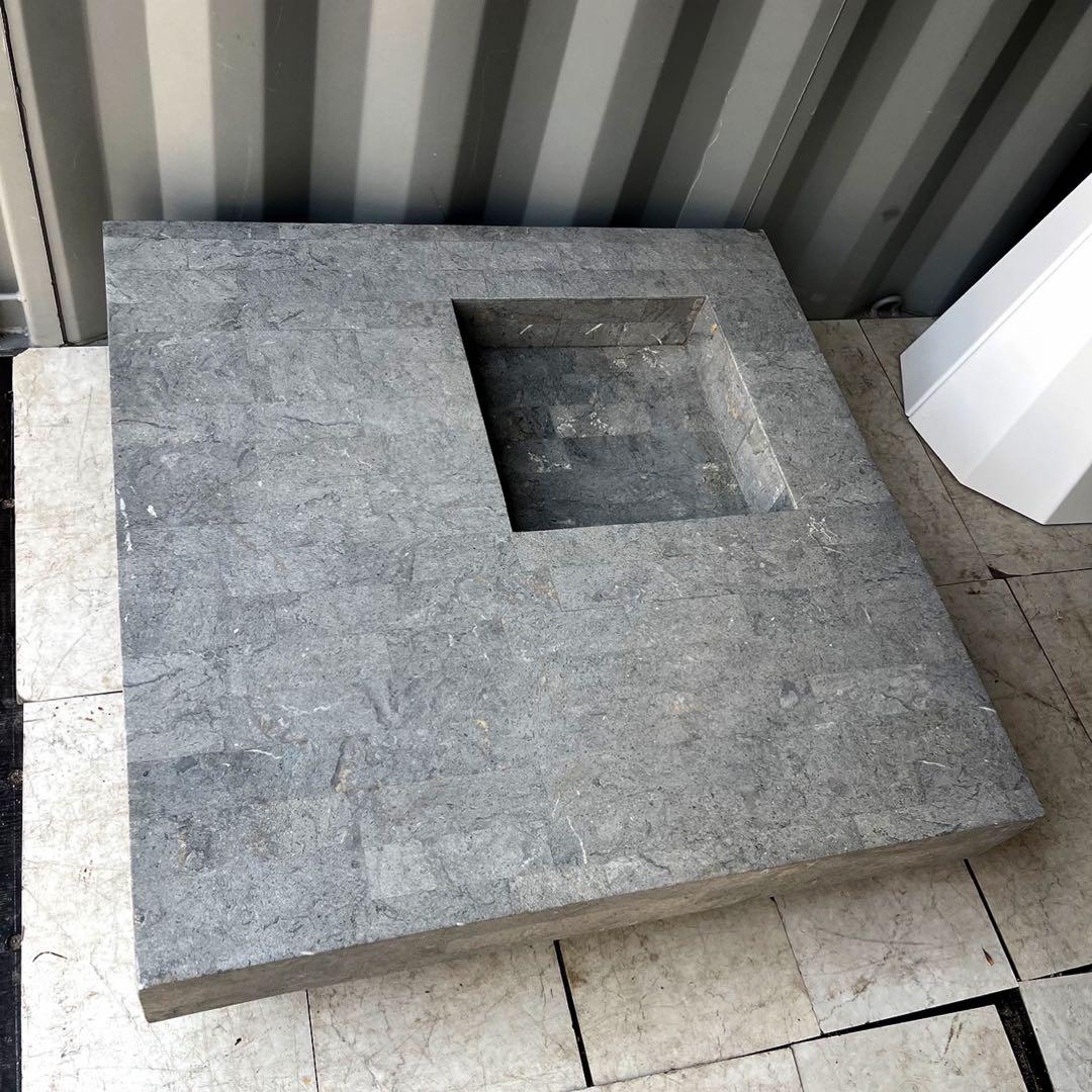 取付無料！ACTUS 日本フクラ スクエアセンターテーブル100 ストーン✨