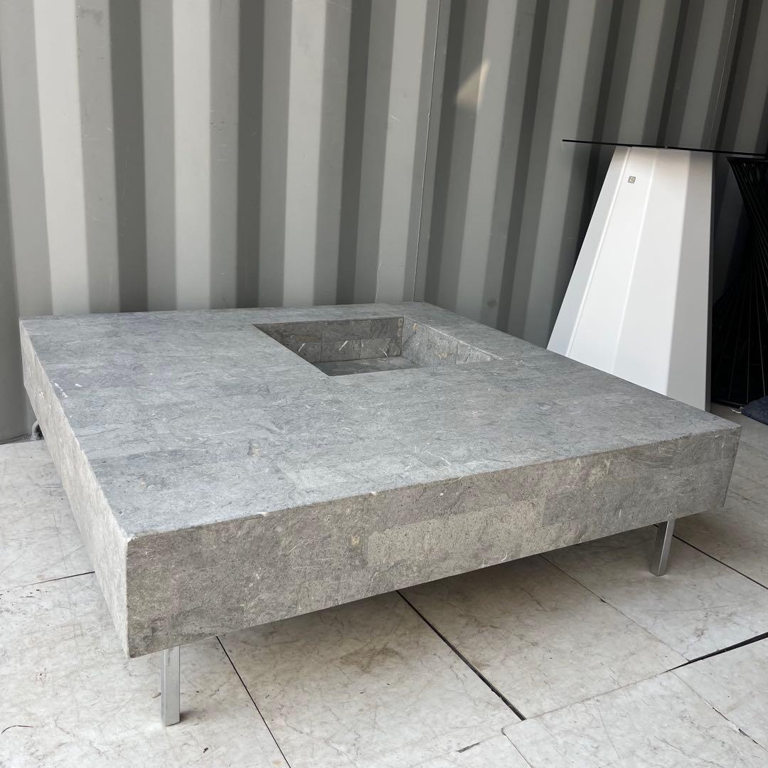 取付無料！ACTUS 日本フクラ スクエアセンターテーブル100 ストーン✨