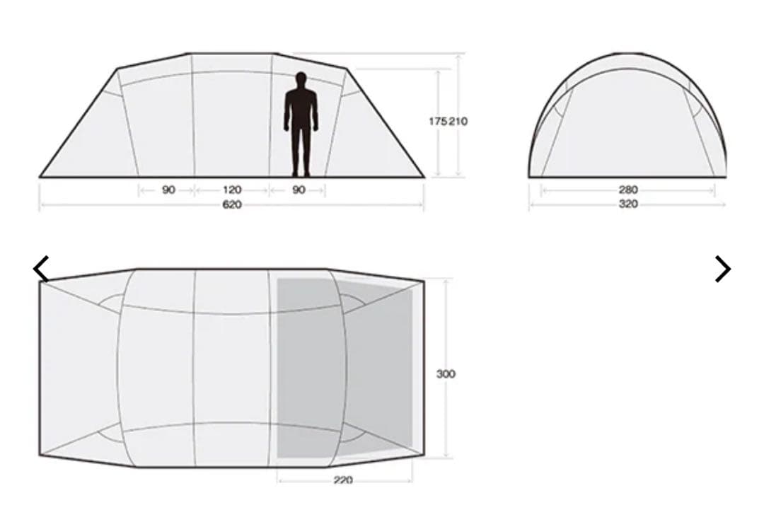 【グランドシート付】SABBATICAL ARNICA (アルニカ )
