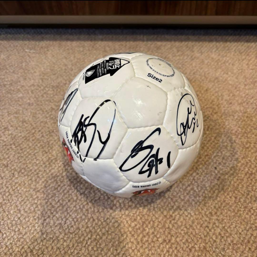 最終値下げ！浦和レッズ　サイン入りボール