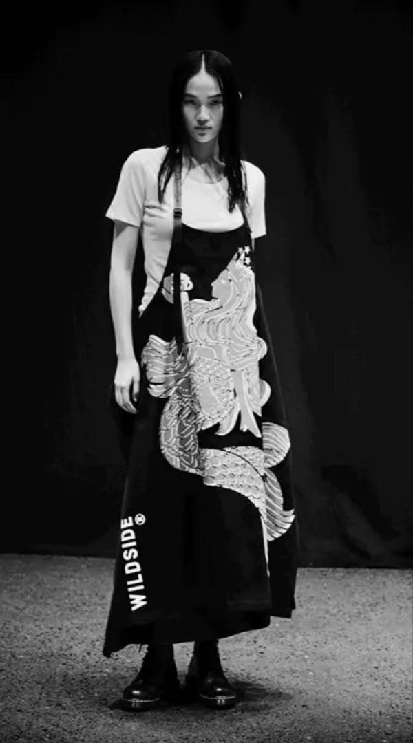 WILDSIDE スターバックス リザーブ　レザーベルトエプロン ブラック