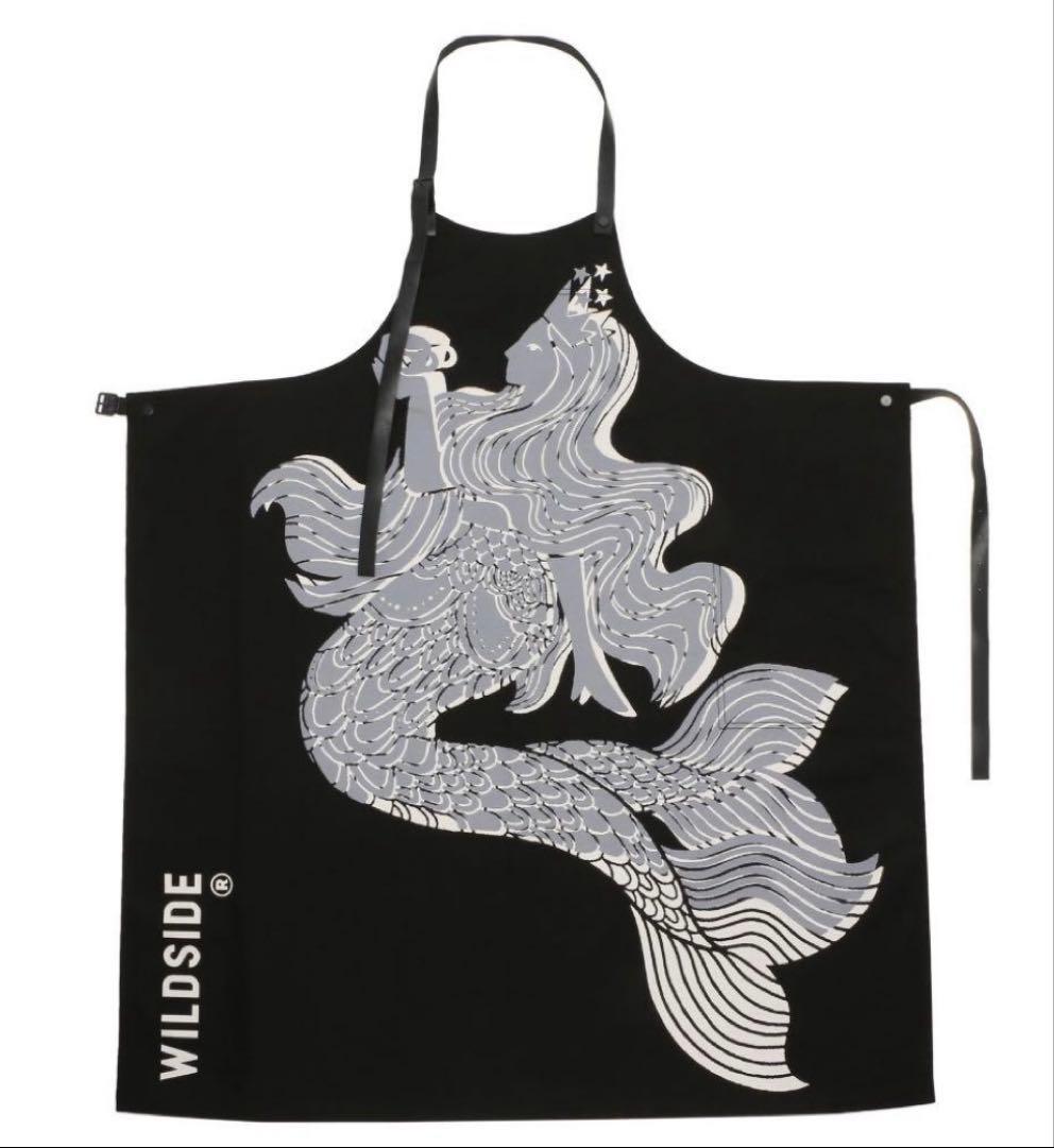 WILDSIDE スターバックス リザーブ　レザーベルトエプロン ブラック