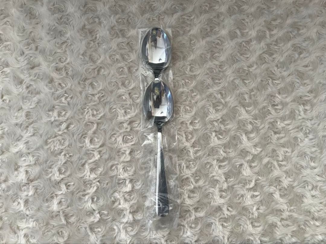 グラフィックデザイナー福田繁雄　カトラリー　福田繁雄デザインスプーン〈2連〉