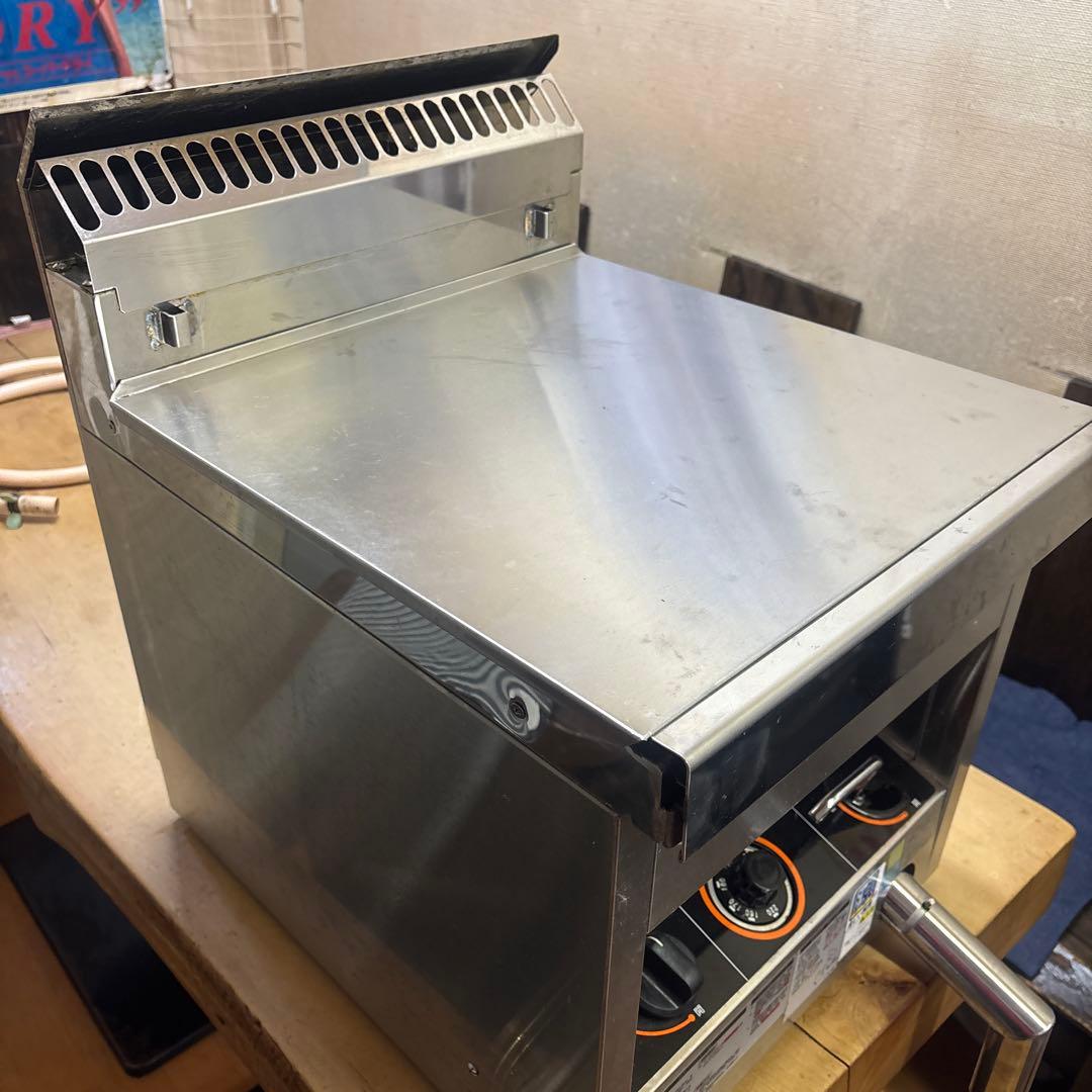 Maruzen ガスフライヤー ステンレス製　マルゼン卓上タイプ　涼風フライヤー