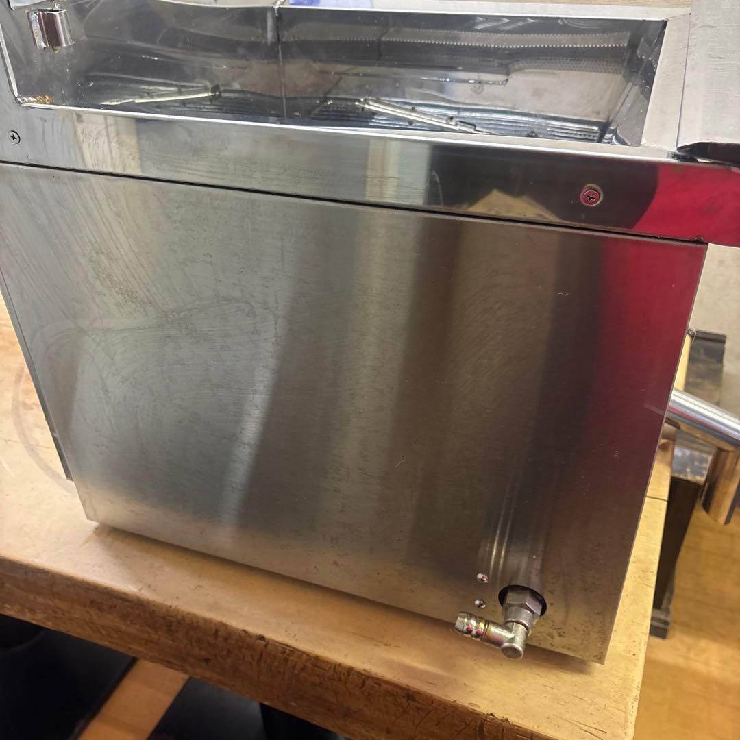 Maruzen ガスフライヤー ステンレス製　マルゼン卓上タイプ　涼風フライヤー