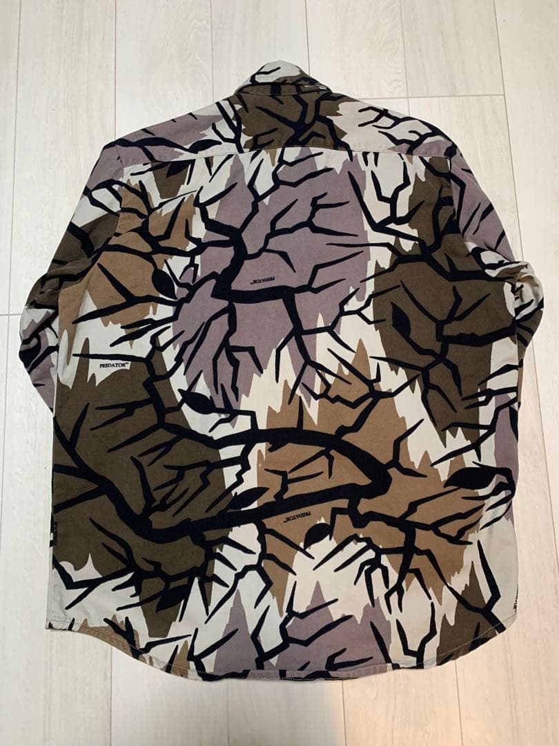 90s プレデターカモ　長袖シャツ