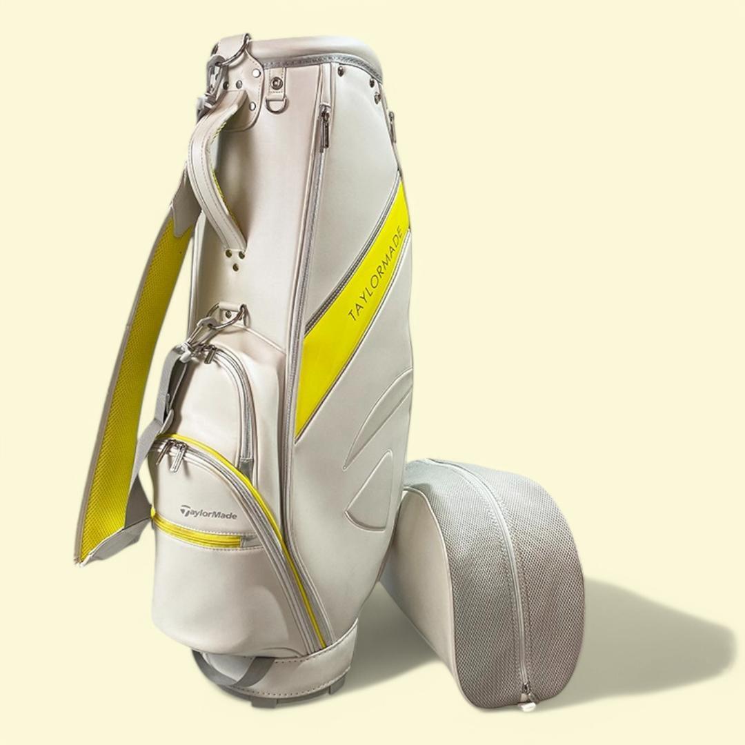 TAYLOR MADE テーラーメイド キャディバッグ ホワイト ゴルフ