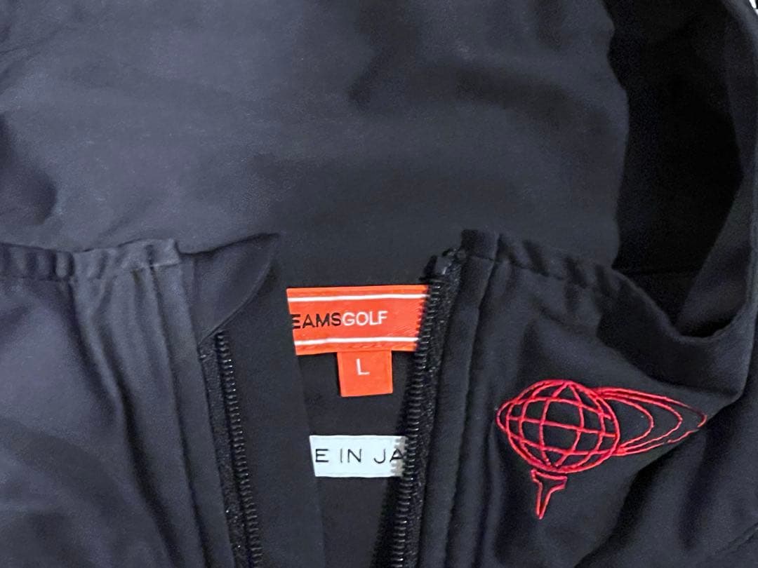 BEAMS GOLF ジャケット（size:L color:navy）