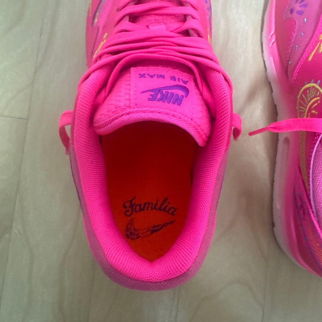 Nike Air Max 90 限定品　ネオンピンク　オール刺繍モデル