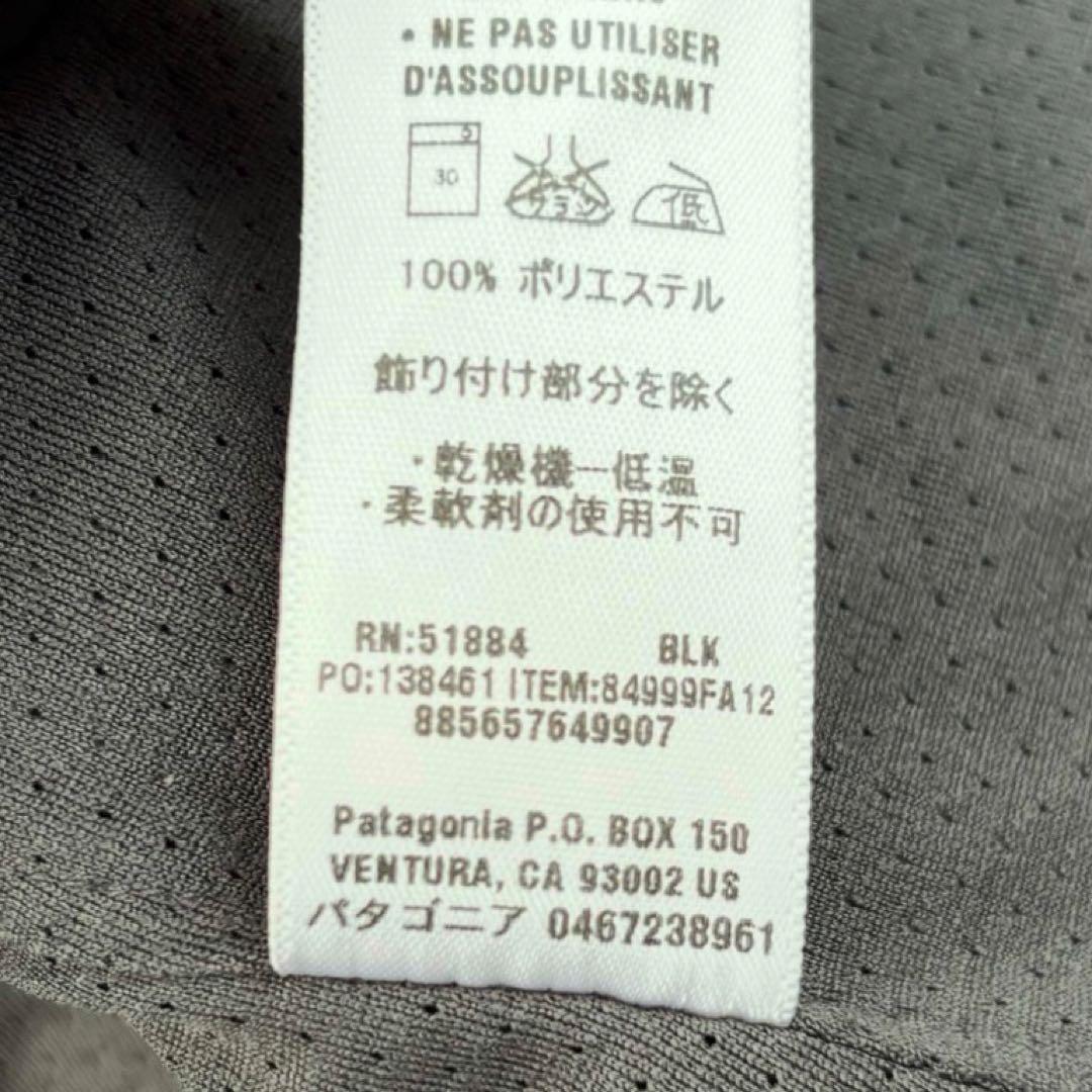 10s FA12 Patagonia ストームジャケット　ブラック