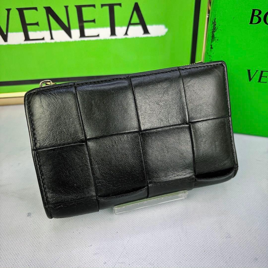 BOTTEGA VENETA 財布 2つ折り ミディアム カセット