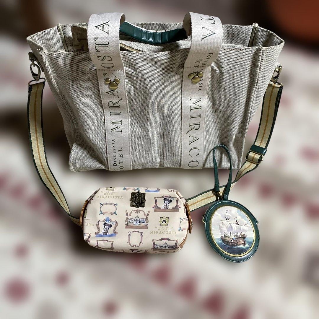 ミラコスタ トートバッグ 宿泊者限定 エクスクルーシブ 東京ディズニーシーホテル