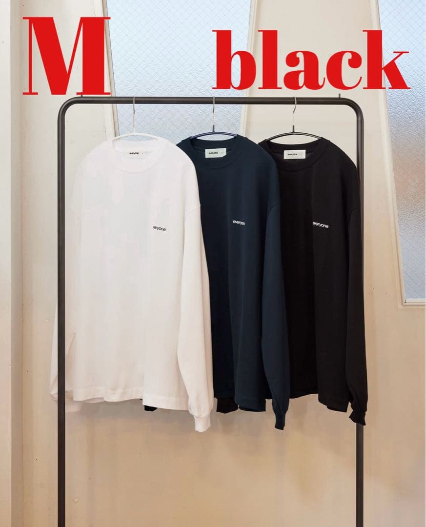 s*w様 everyone luxury cotton long tee 新品未