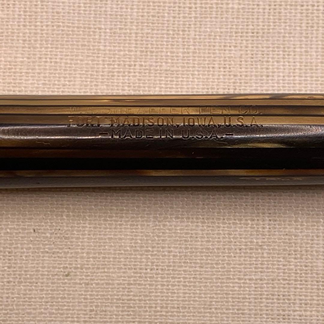 【吸引筆記可能】シェーファー　トライアンフ　ライフタイム　万年筆　14K F