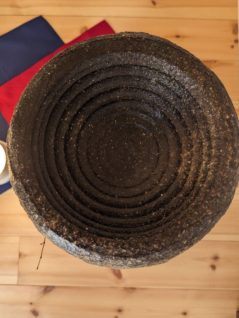 【信楽焼】灯り　つくばい