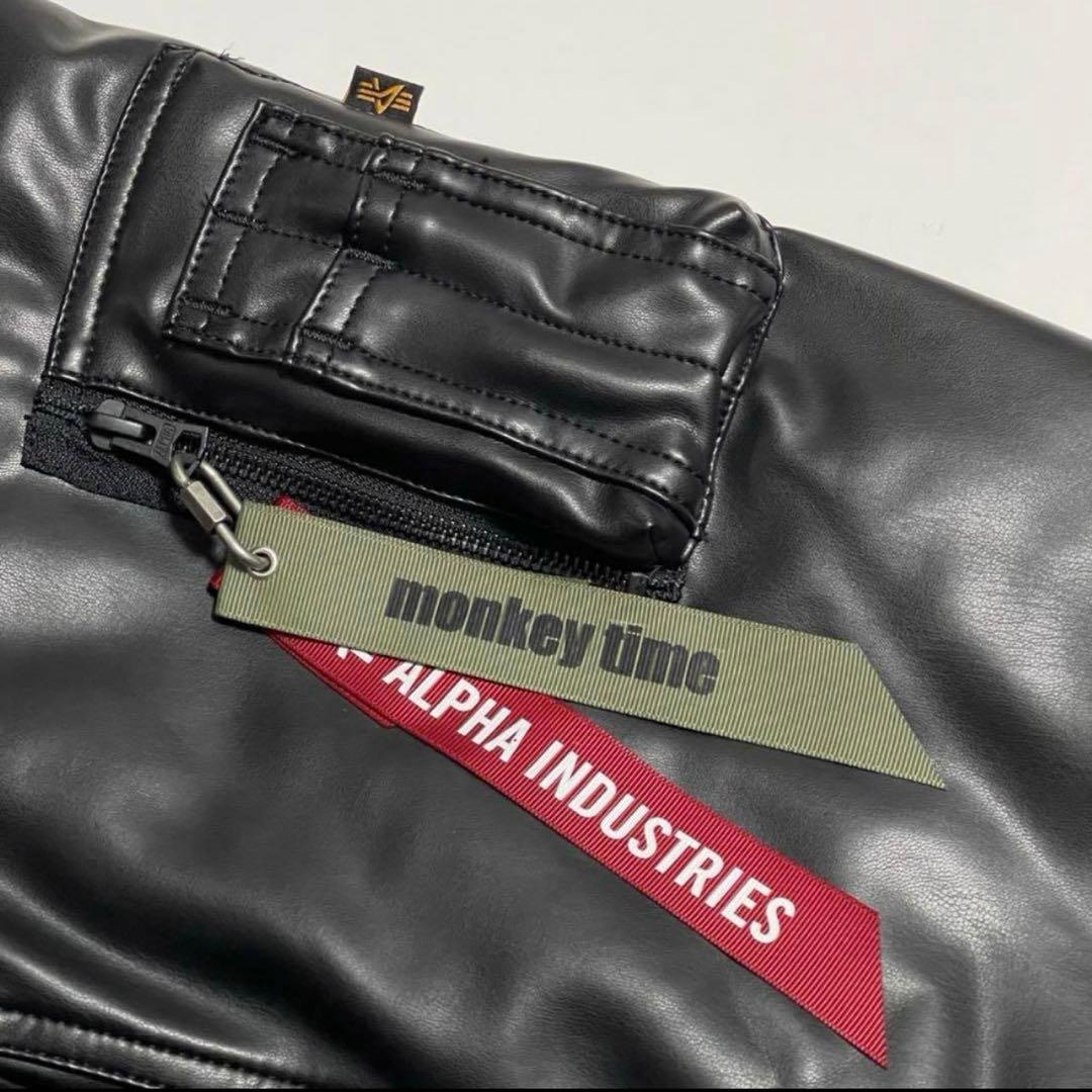 ALPHA × monkey time FLTR SLEEVE MA1（XL）