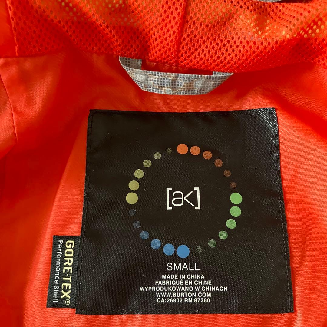 #S4✨ak burton✨ゴアテックス✨2Lサイクリックジャケット メンズS