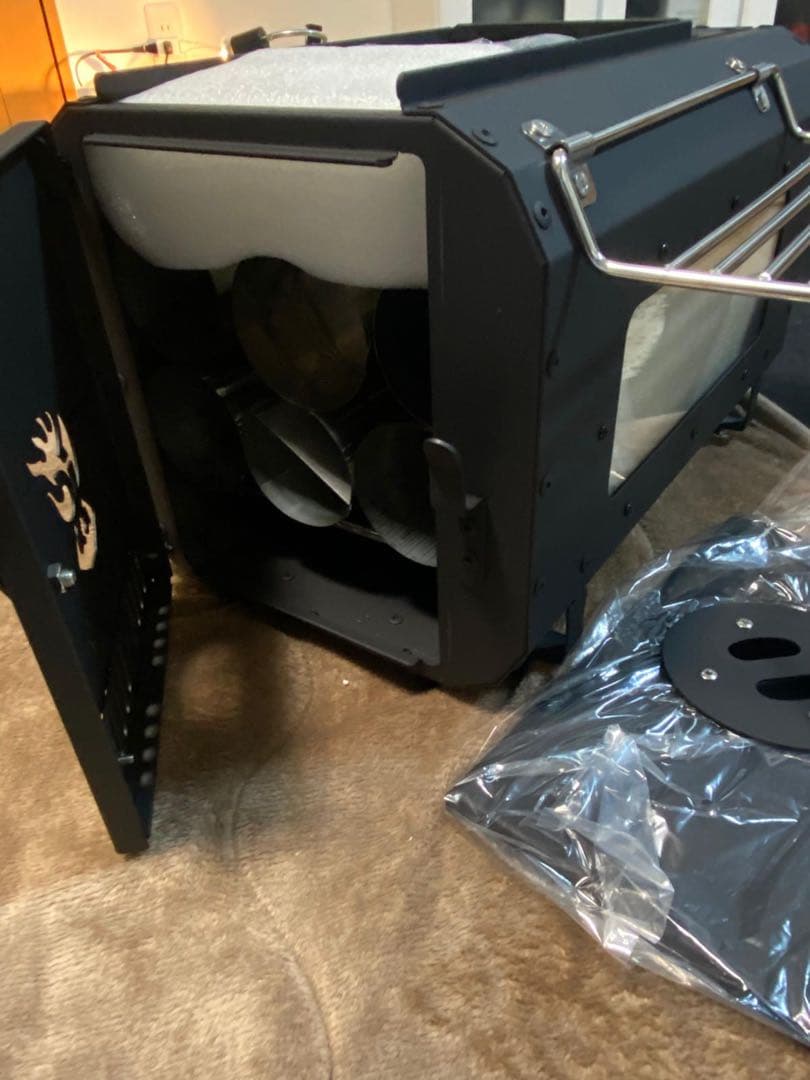 TOWALLMARK 薪ストーブ MK-380 煙突・バッグ付き