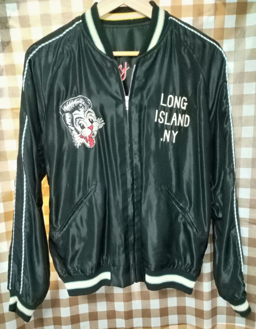 美品　テーラー東洋 リバーシブルスカジャン StrayCats ストレイキャッツ