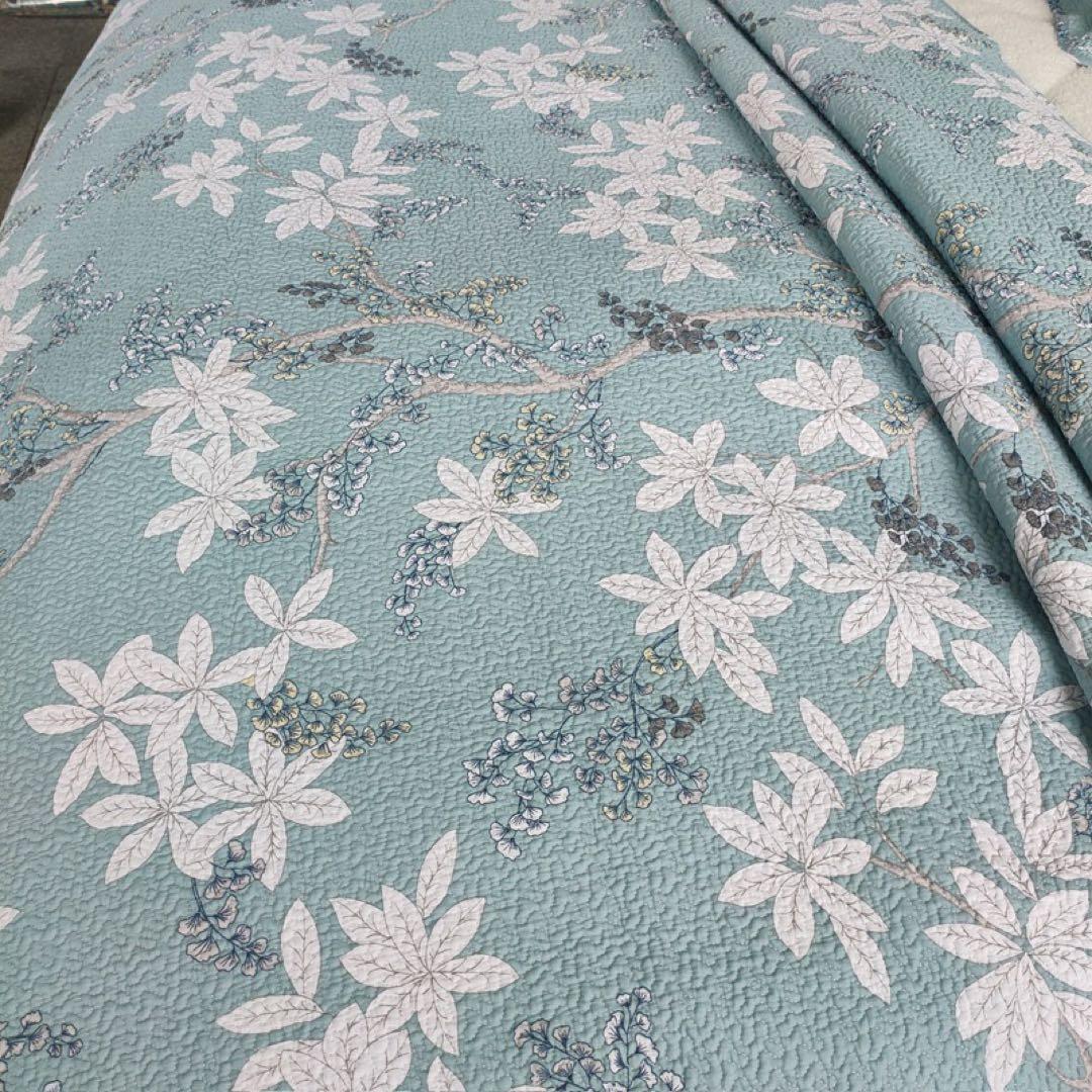 キルトベッドカバー3点セット綿マルチカバー キルティング 646